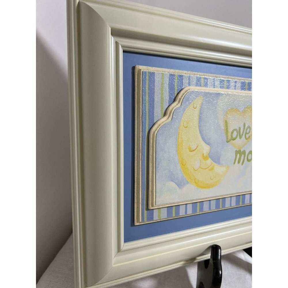 Kids Wall Decor Love to the Moon and Back 11” x 17” Crystal Art Gallery - Picture 2 of 7